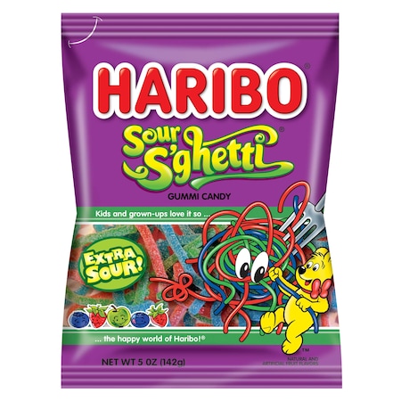Haribo Haribo Sour S'Ghetti 5 oz., PK12 35888